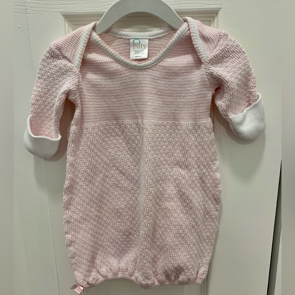 Paty Newborn Knit Gown